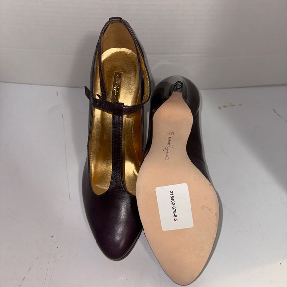 Report Signature Purple & Black Heels - Picture 3 of 4